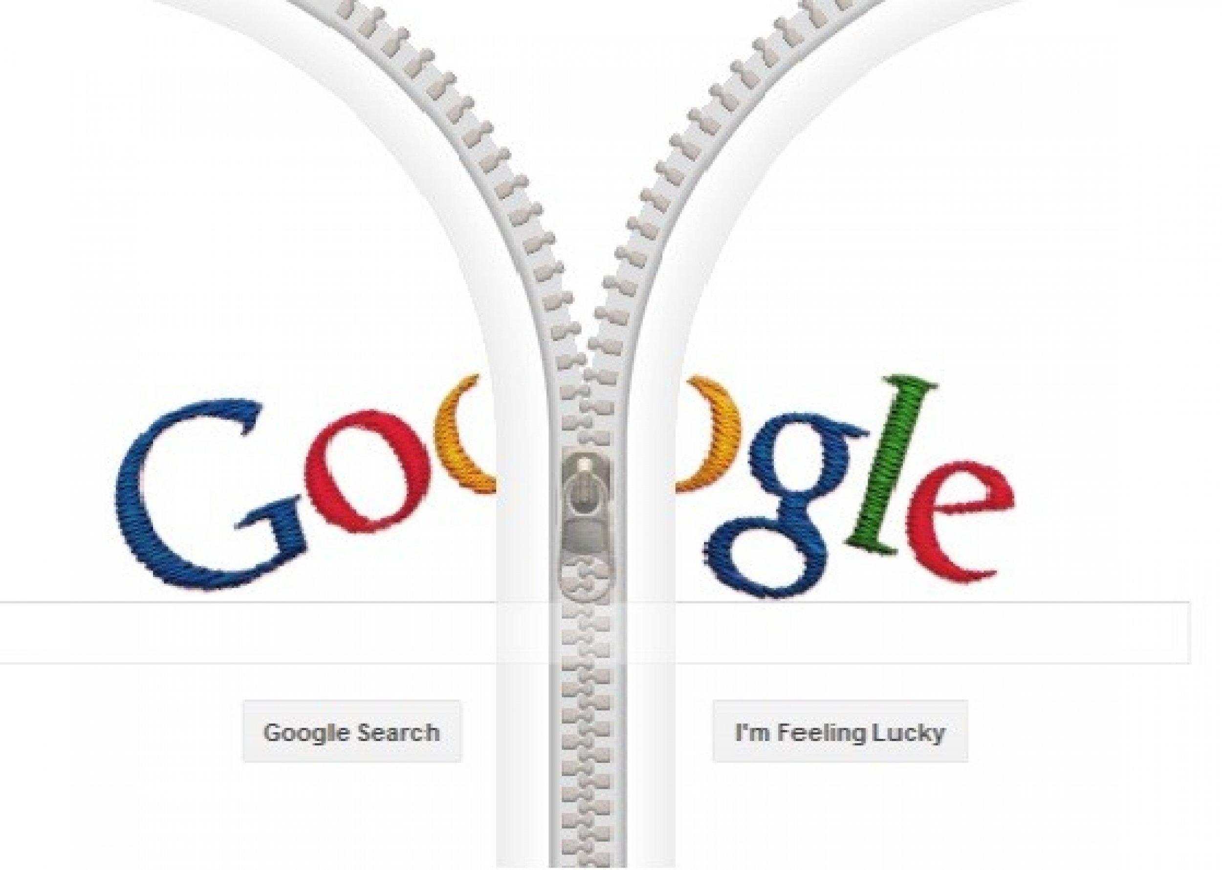 Zipper Google Doodle Joins 'Do A Barrel Roll' And 11 Other Google