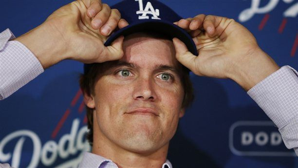 Zach Greinke LA Dodgers