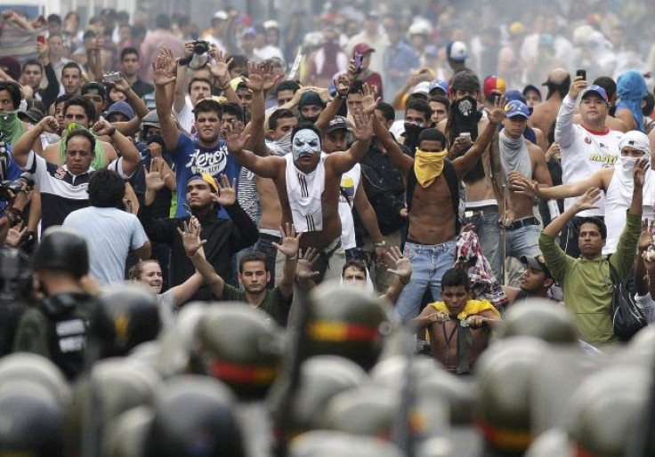 Caracas protest