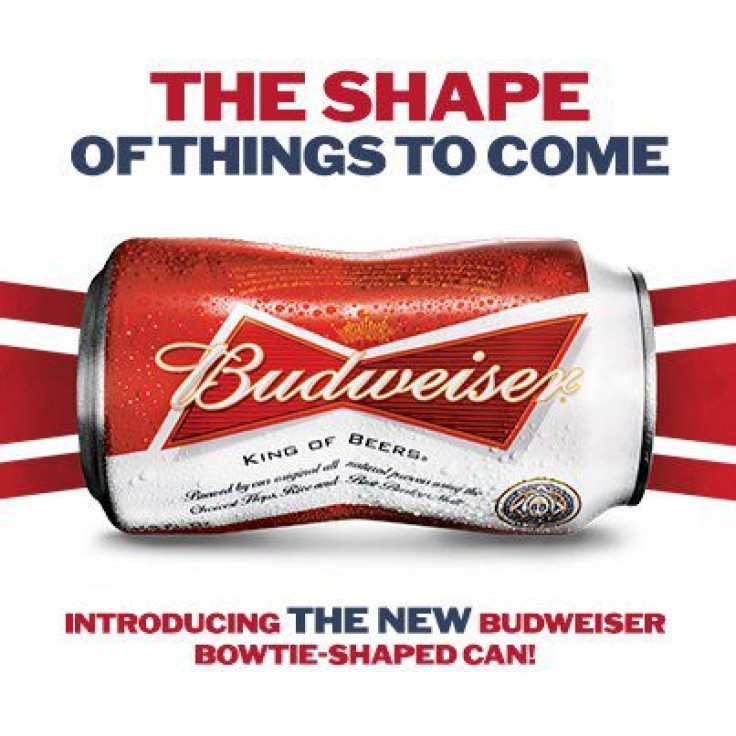Budweiser Bowtie Can