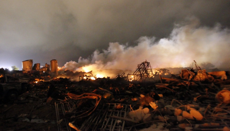 West, Texas fertilyzer explosion 17April2013
