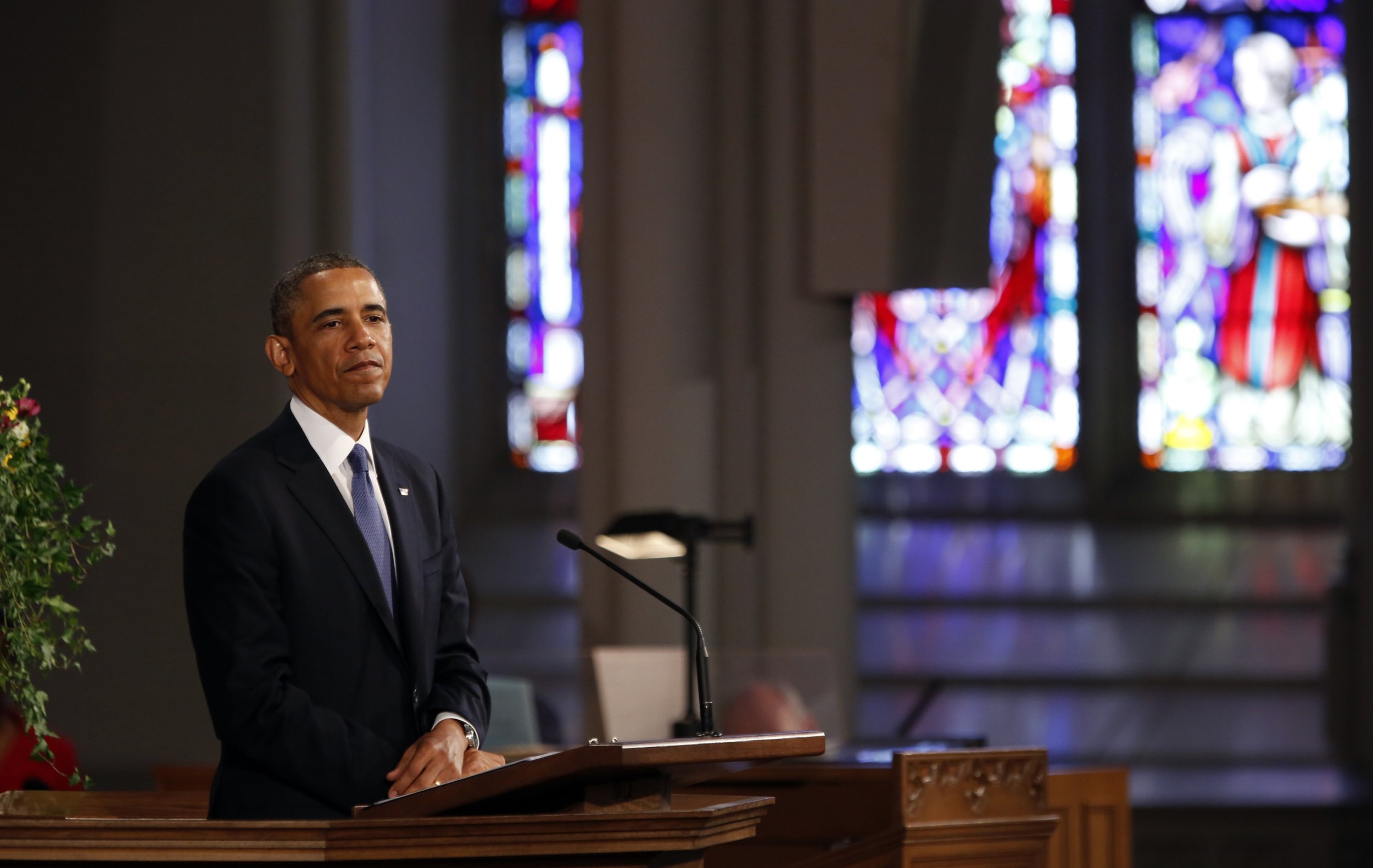 Boston Marathon Bombings President Obama’s Speech In Cathedral Of The