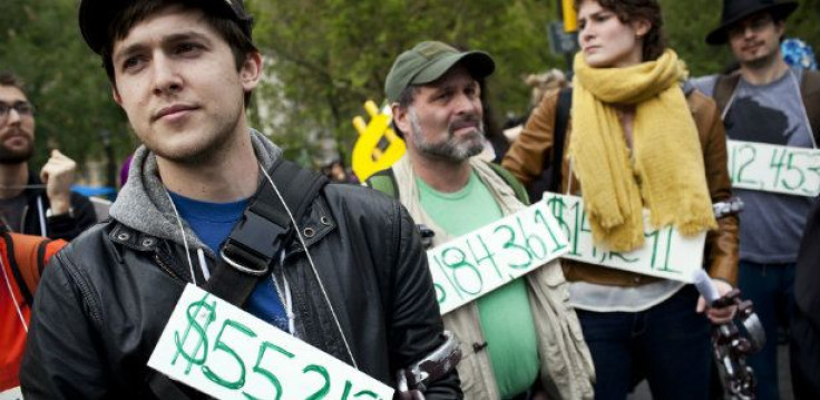 Student loan protestors