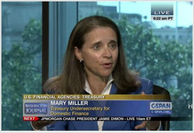 U.S. Treasury Undersecretary Mary Miller