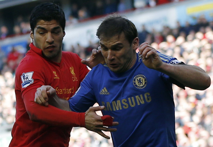 Luis Suarez & Branislav Ivanovic