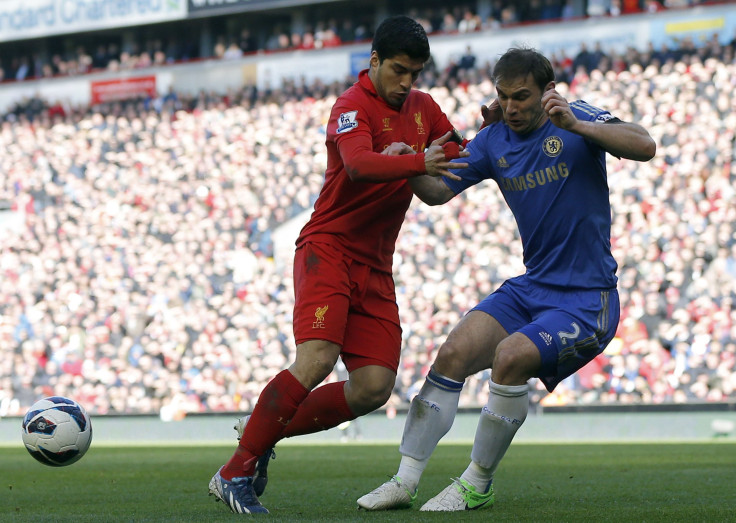 Luis Suarez & Branislav Ivanovic