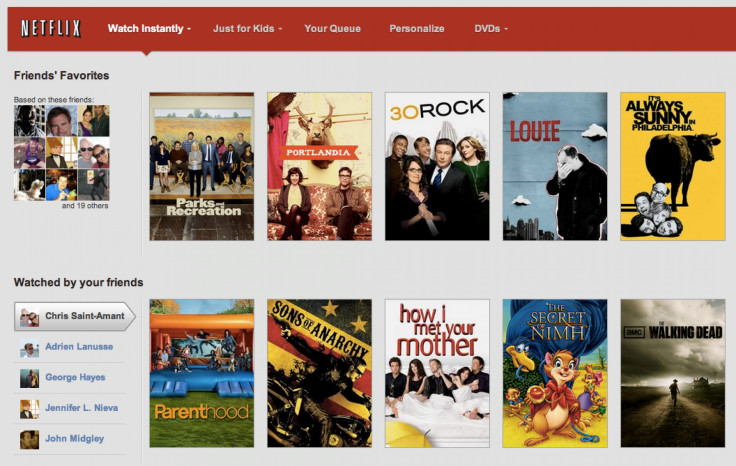 Netflix Page