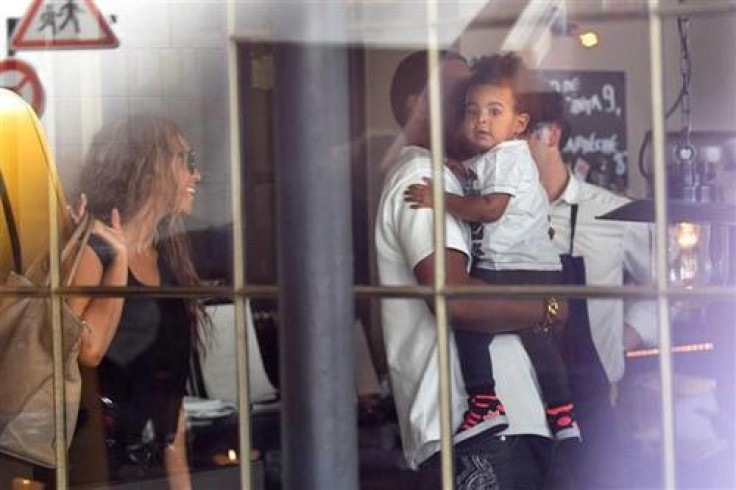 Beyoncé, Jay-Z And Blue Ivy In Paris