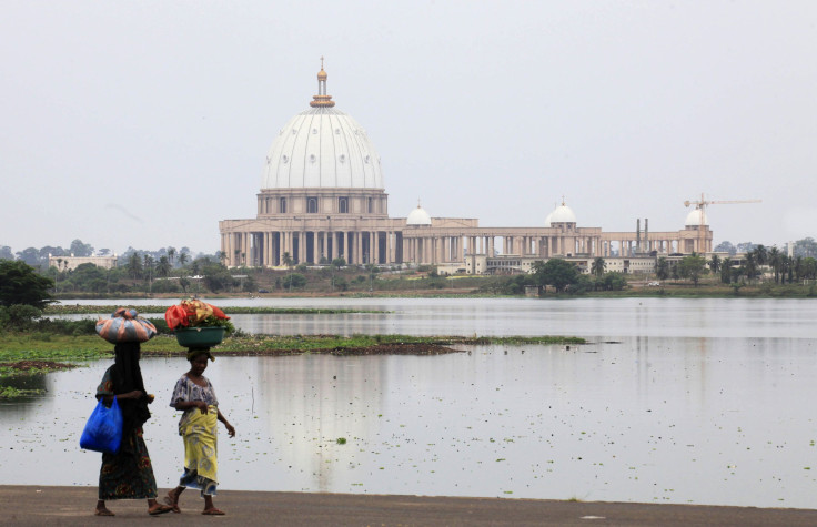 Basilica of Our Lady of Peace in Yamoussoukro, Ivory Coast