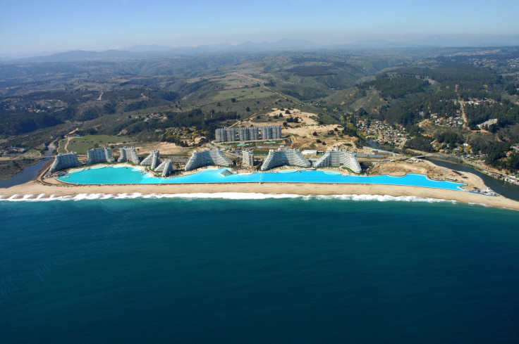 Crystal Lagoon at San Alfonso del Mar Resort in Algarrobo, Chile