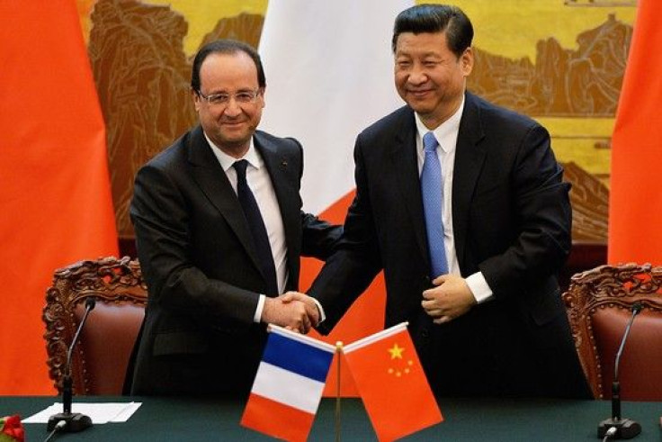 Hollande And Xi