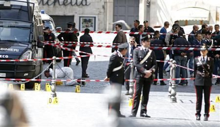 Italian Police Shot In Rome