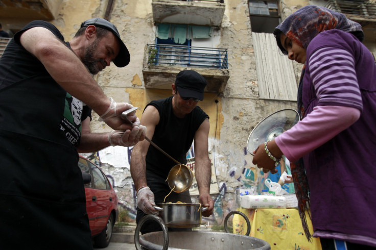 Greece unemployed April 2013