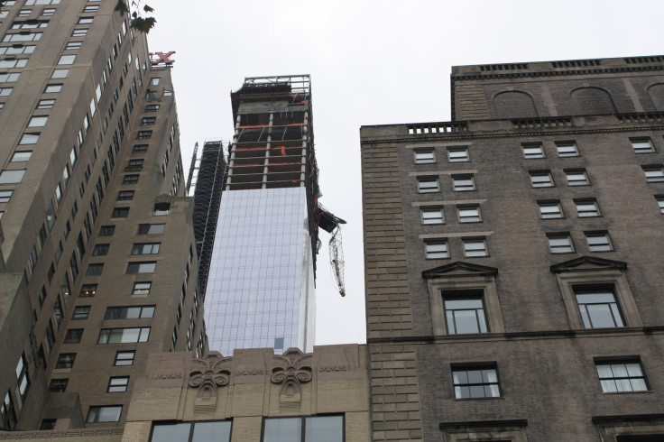 Midtown Crane Collapse Before