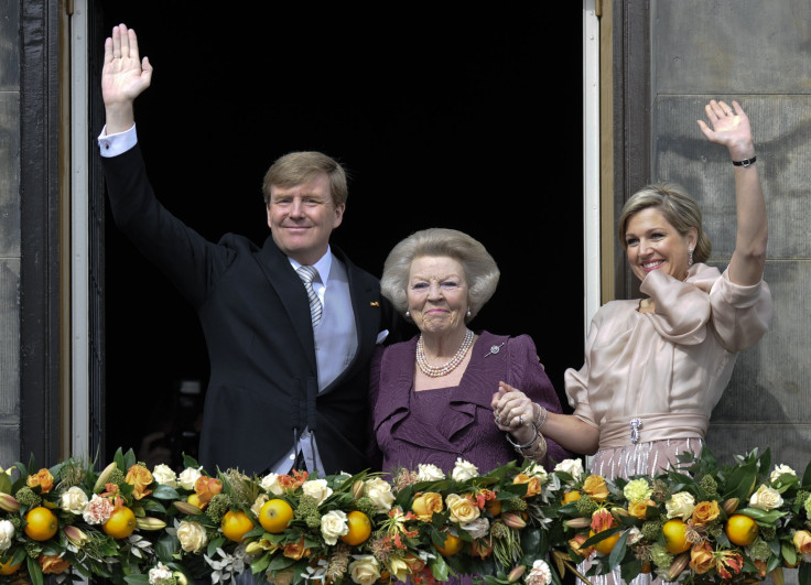 Prince Willem, Queen Beatrix, Princess Maxima of the Netherlands