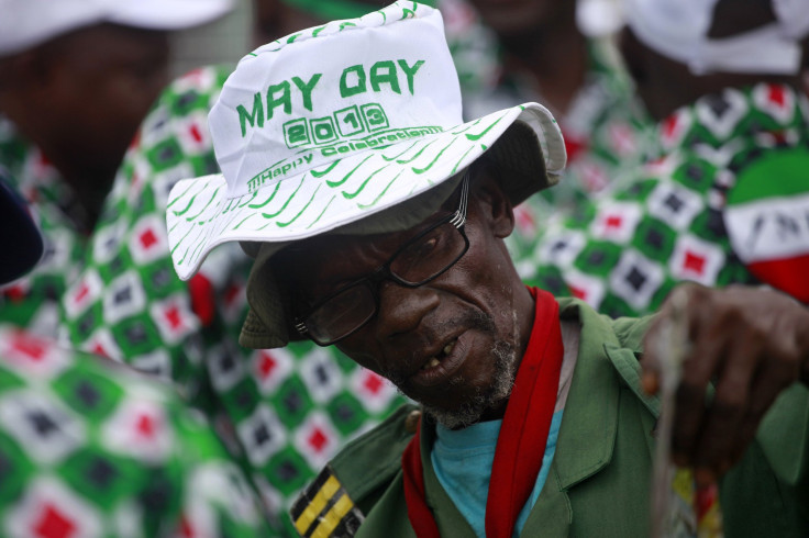 Nigerian parade attendee on May Day