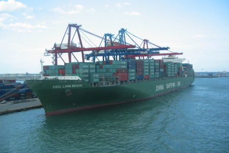China Shipping Container Lines Ship