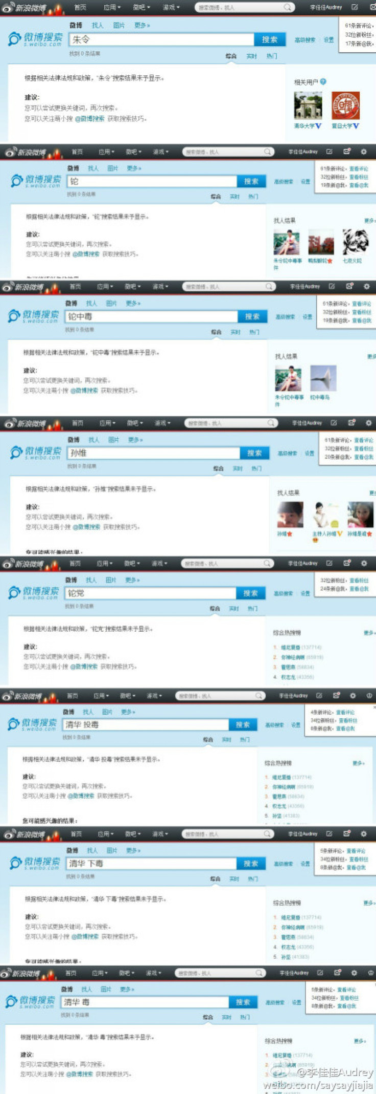 Zhu Ling Blocked On Weibo