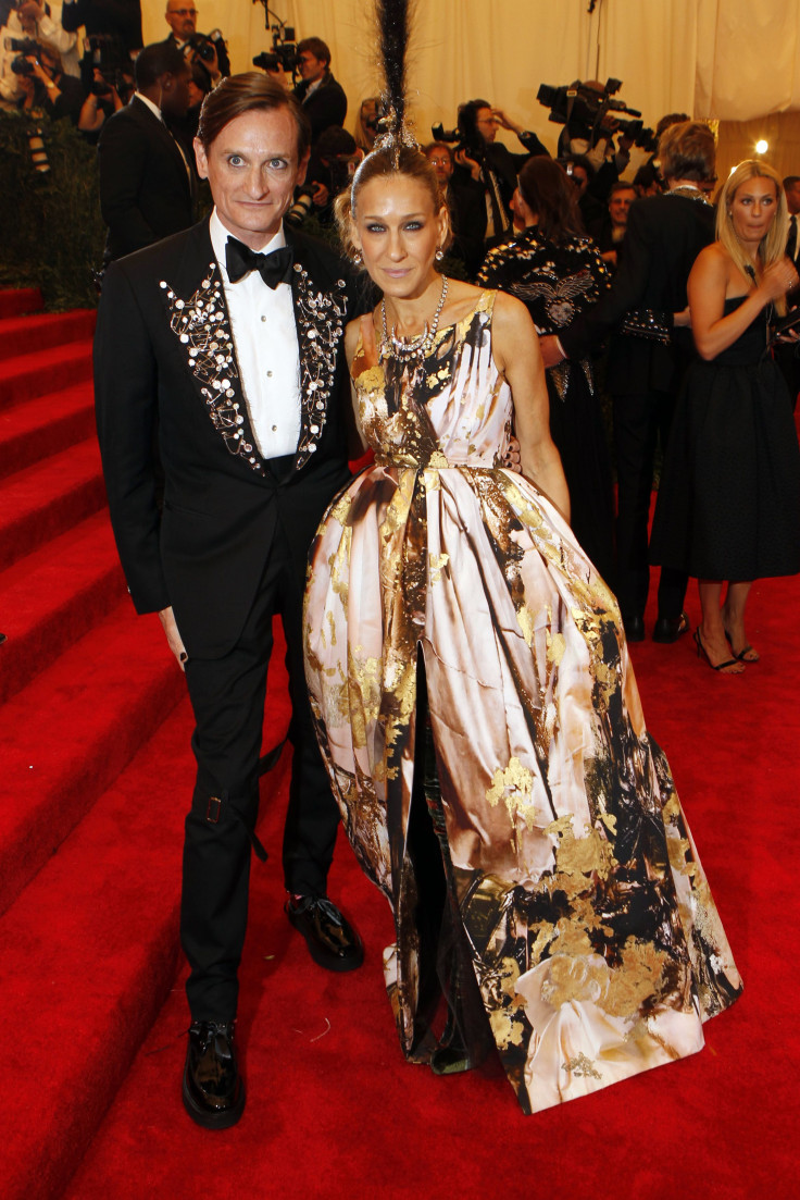 Sarah Jessica Parker and Hamish Bowles at the 2013 Met Gala