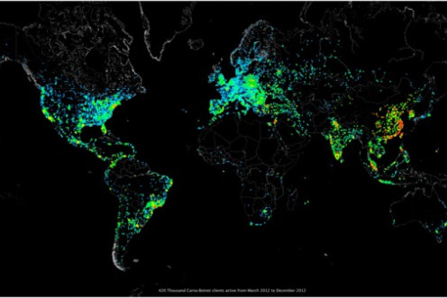 Map Of Internet Traffic