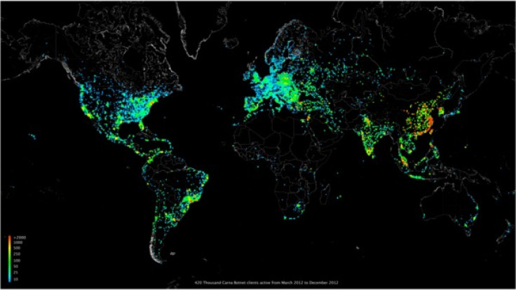 Map Of Internet Traffic