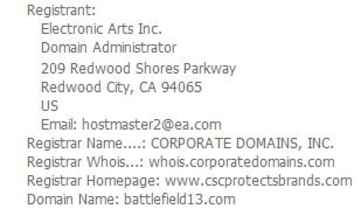"Battlefield" Domains