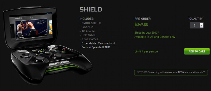 Shield Preorder