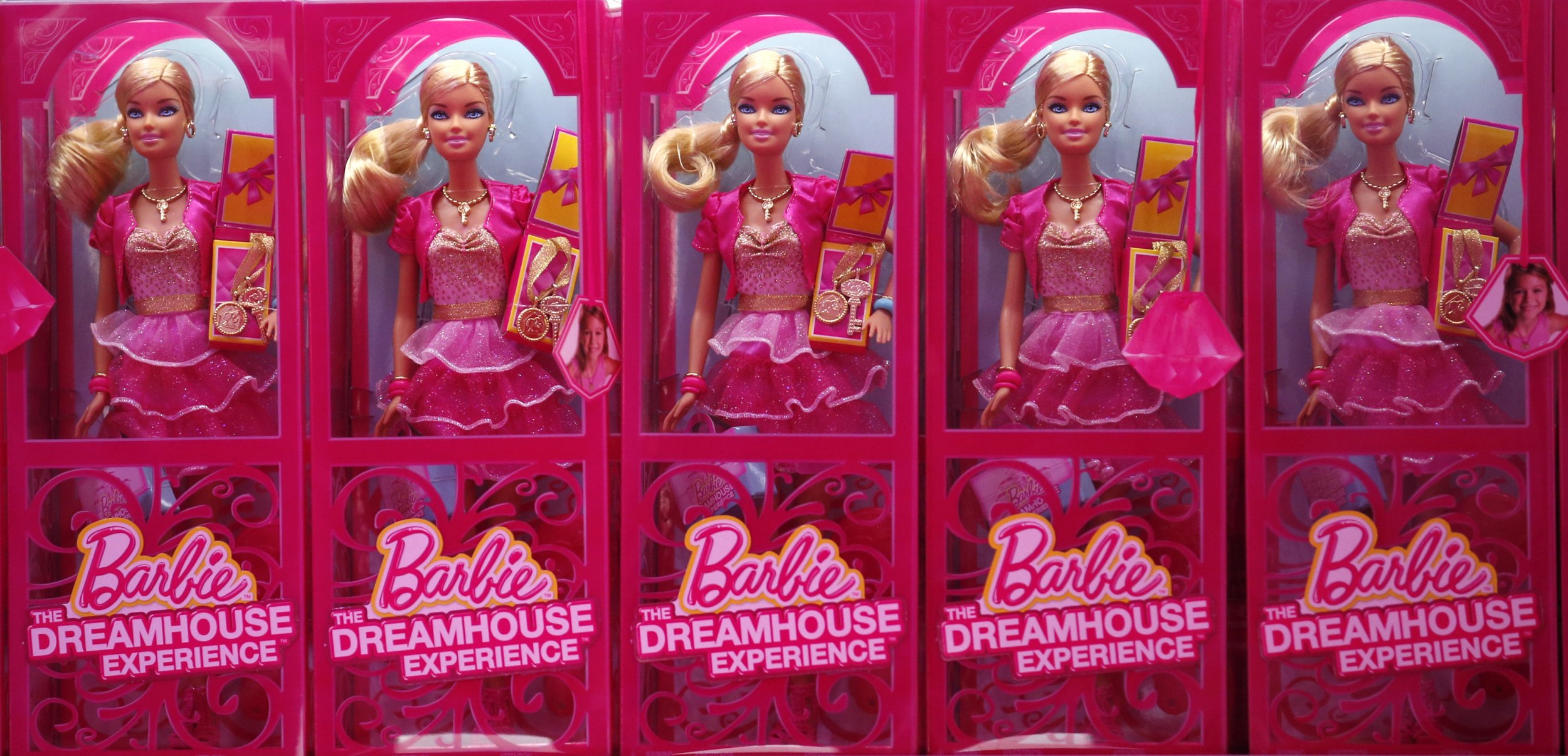 Mattel Barbie dolls helped drive growth in sales during the third quarter.