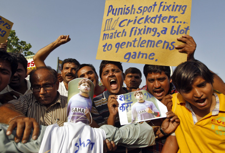 Spot-Fixing Protest