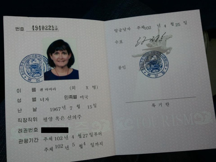 Barbara Chen's Visa