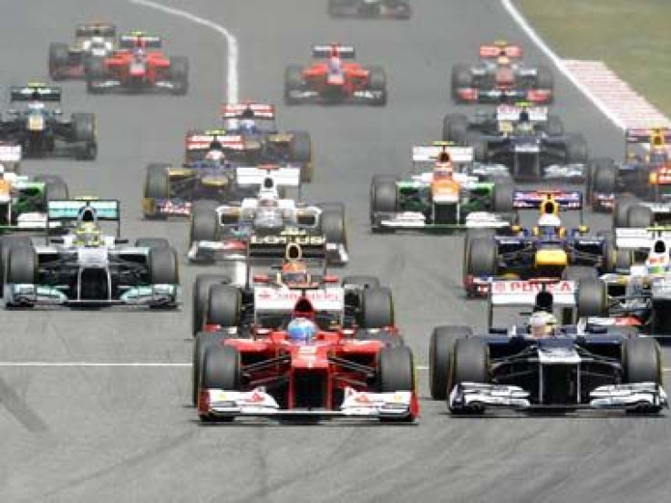 Formuals One Racing Cars