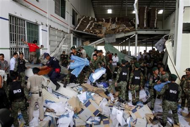 Cambodia Shoe Factory Collapse