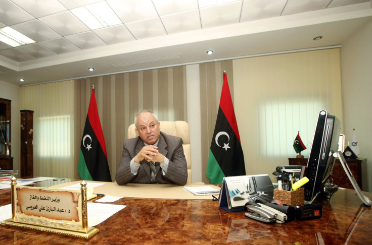 Libyan Oil Minister Abdelbari al-Arusi 