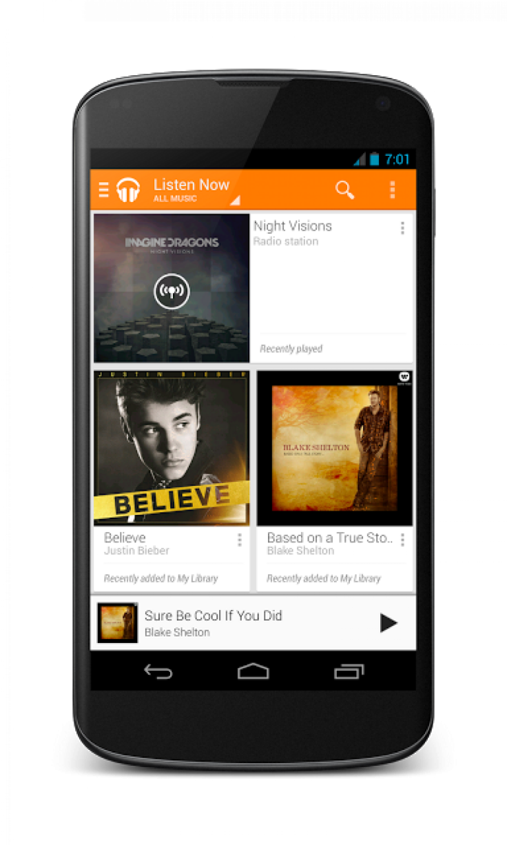 Google Play Music All Access