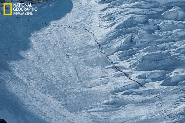 Mt. Everest at Lhotse Face