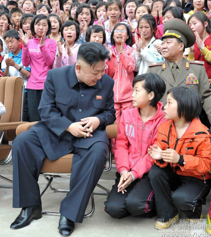 Kim Jong-Un Visits Children's Camp
