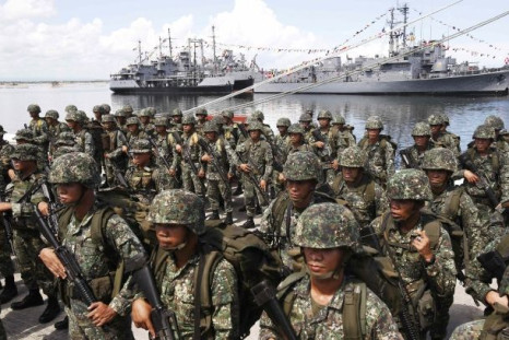 Filipino marines