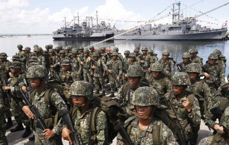 Filipino marines