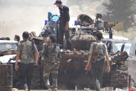 Syria civil war, tank