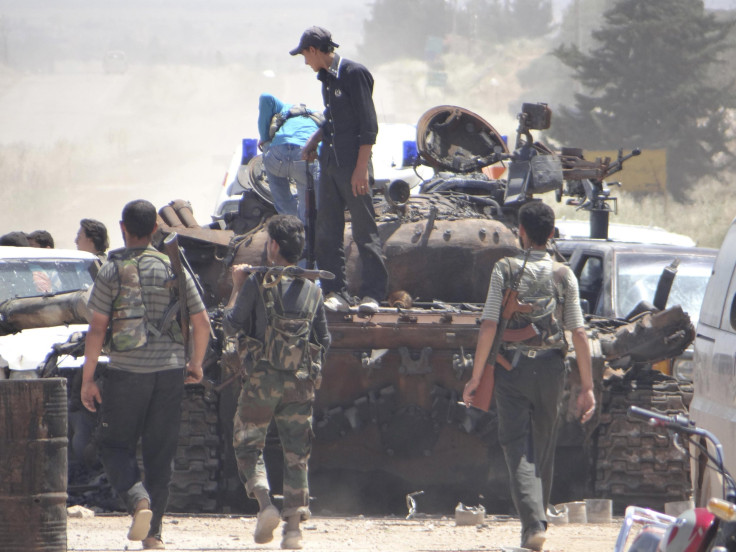 Syria civil war, tank