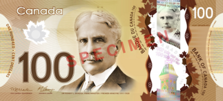 Canadian $100 Bill