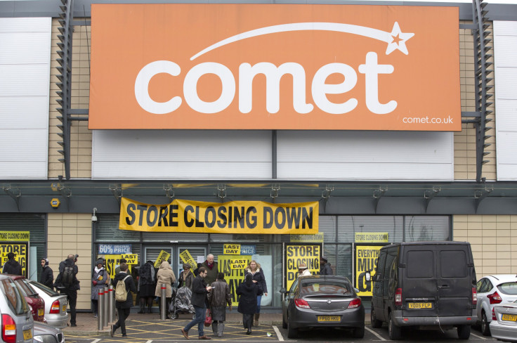 Comet store closing UK 2013