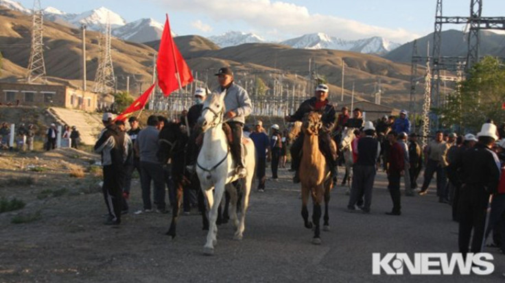 Kyrgyzstan Protest 