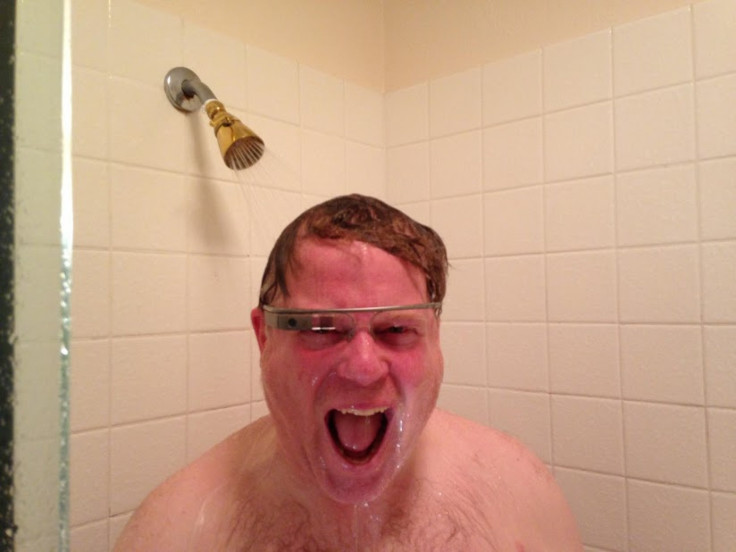 Google Glass in the Shower