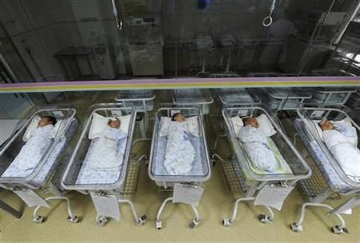 Newborns in China
