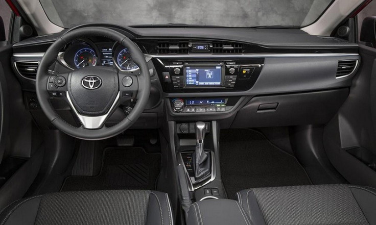 2014 Toyota Corolla dash view