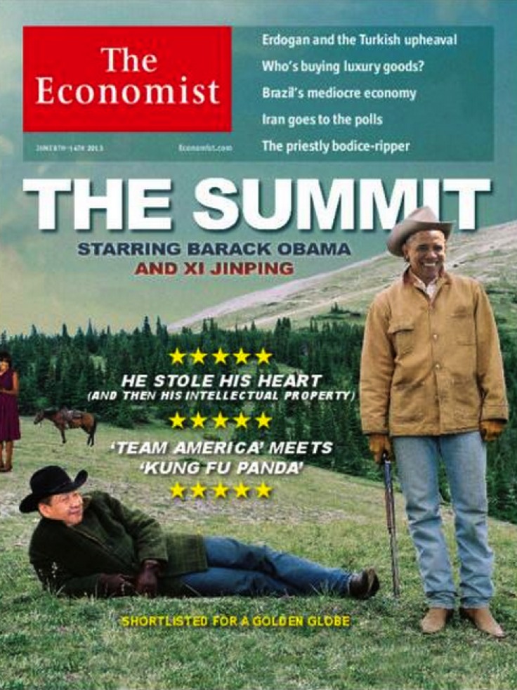 Economist Obama Xi Summit Cover