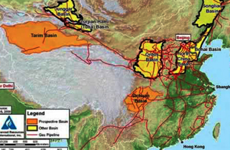China Shale Map (for FP placement only) 