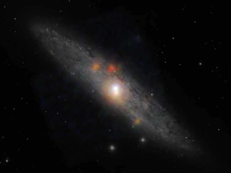 Black Hole At Center Of Sculptor Galaxy