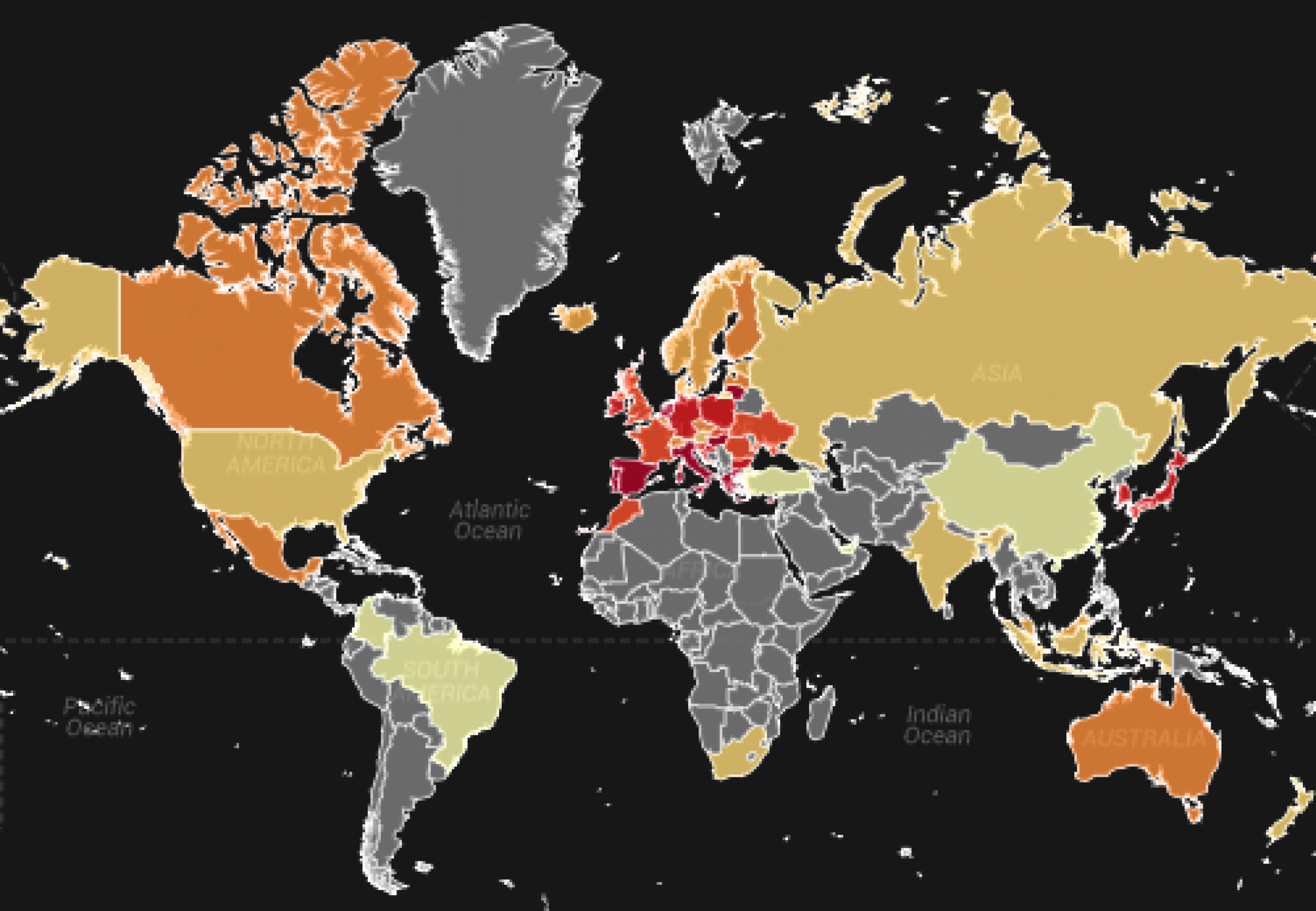 Hong Kong House Prices Shoot Up, Greek House Prices Plummet [MAP]